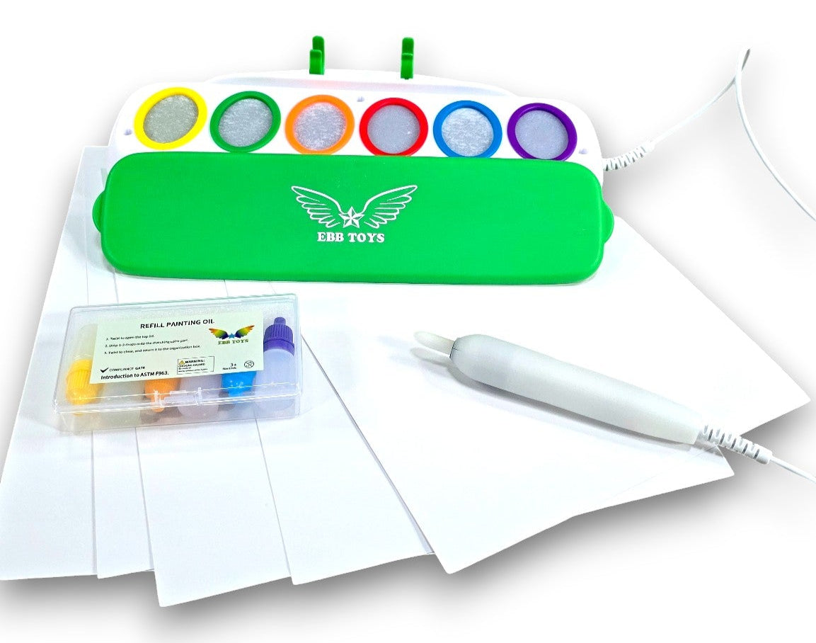 Magic Paint Brush, Mess Free Painting Station for Kids, Toddler Toys & Activities, Holiday & Christmas Gifts for Kids, Ages 3+