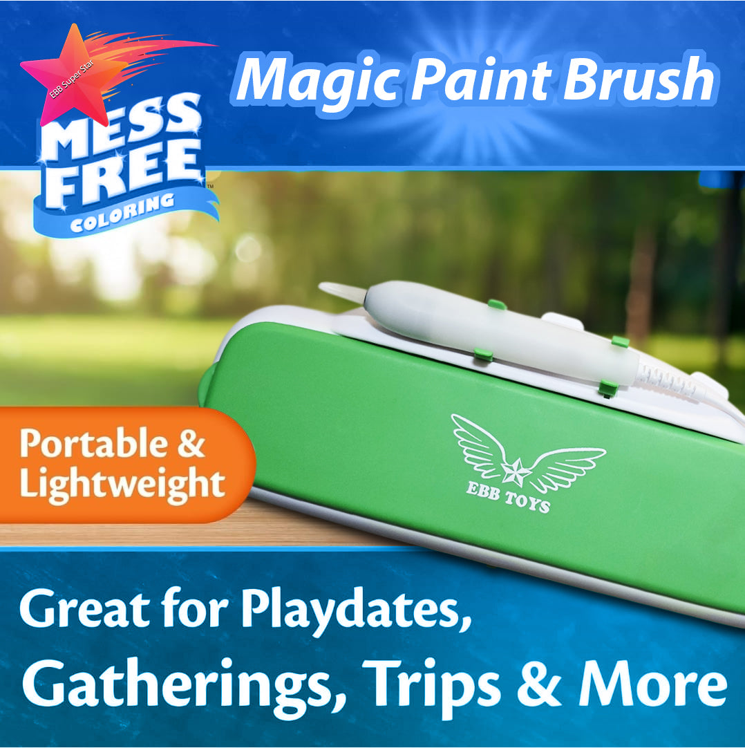 Magic Paint Brush, Mess Free Painting Station for Kids, Toddler Toys & Activities, Holiday & Christmas Gifts for Kids, Ages 3+