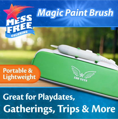 Magic Paint Brush, Mess Free Painting Station for Kids, Toddler Toys & Activities, Holiday & Christmas Gifts for Kids, Ages 3+
