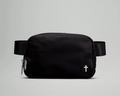 1L Faith Black Everywhere Belt Bag Crossbody Bag Women's Men's